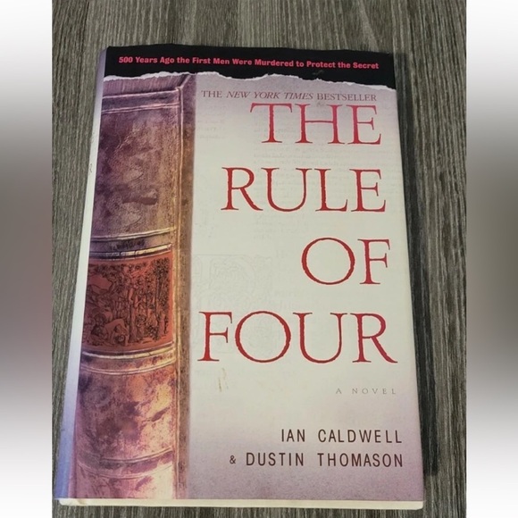 Novel Other - The Rule of Four, Ian Caldwell & Dustin Thomason, HCDJ EUC